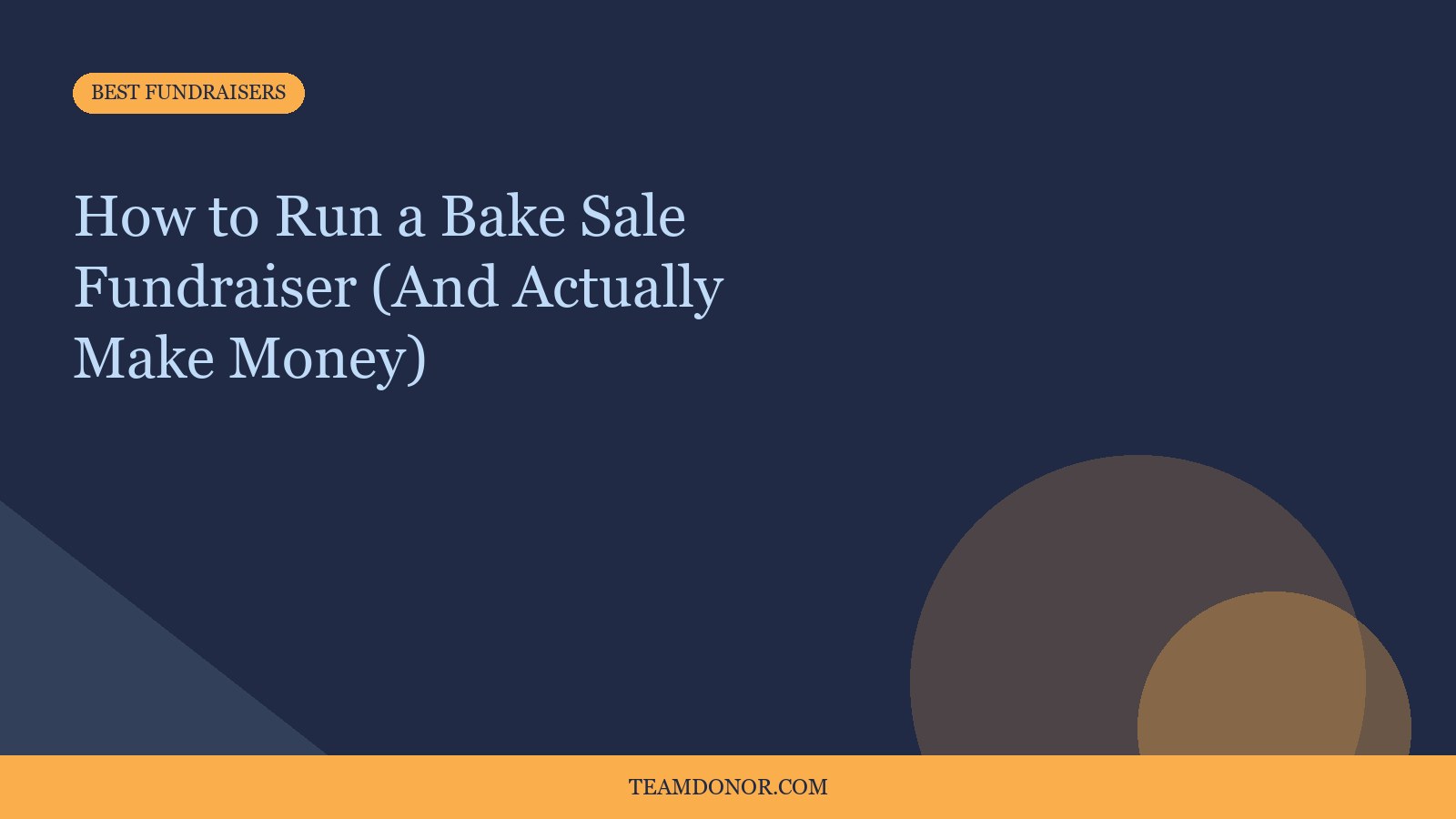 Volunteers selling cookies and brownies at a school bake sale fundraiser table