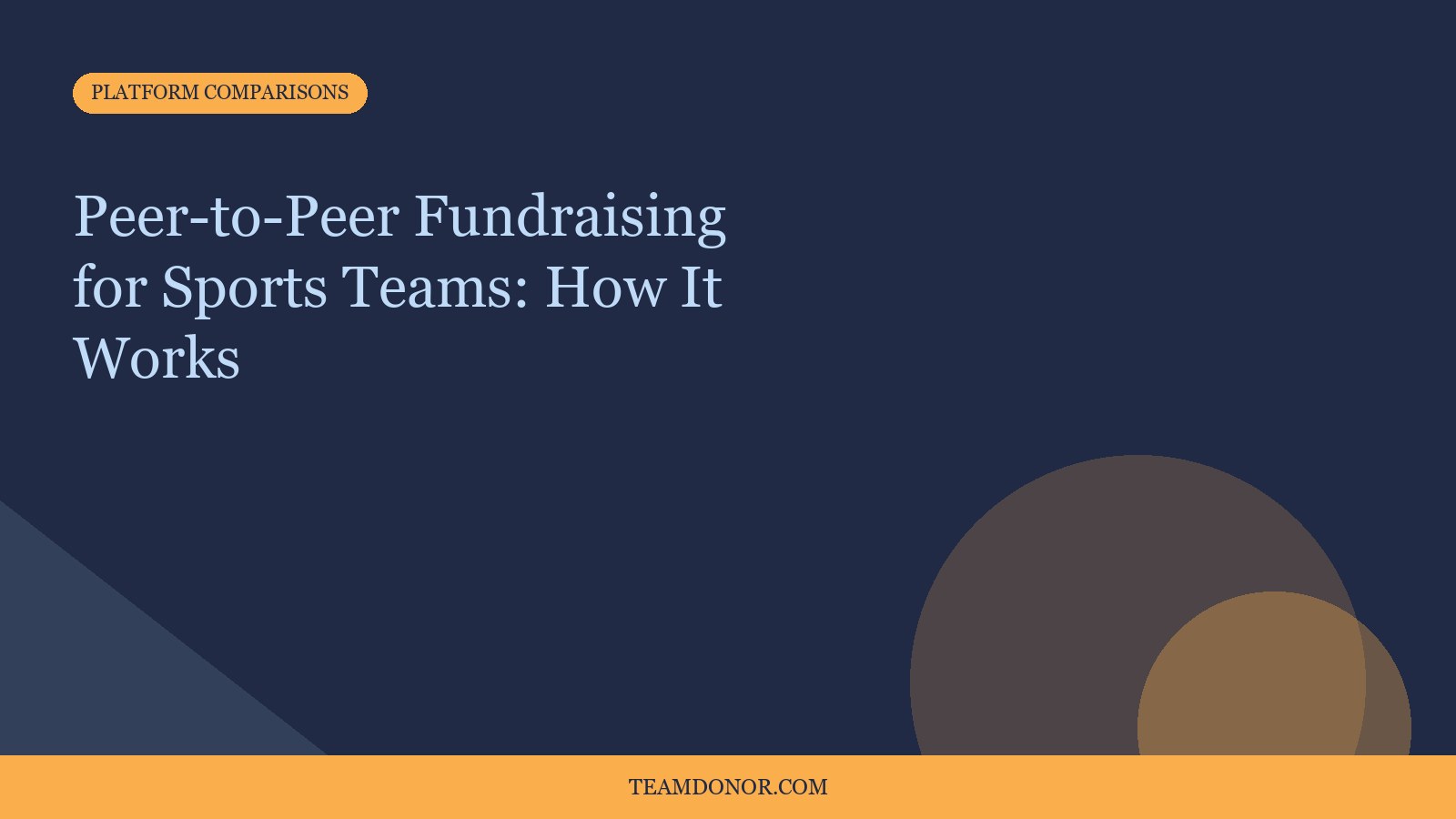 Diagram of a team campaign branching into individual athlete fundraising pages, each reaching a personal network